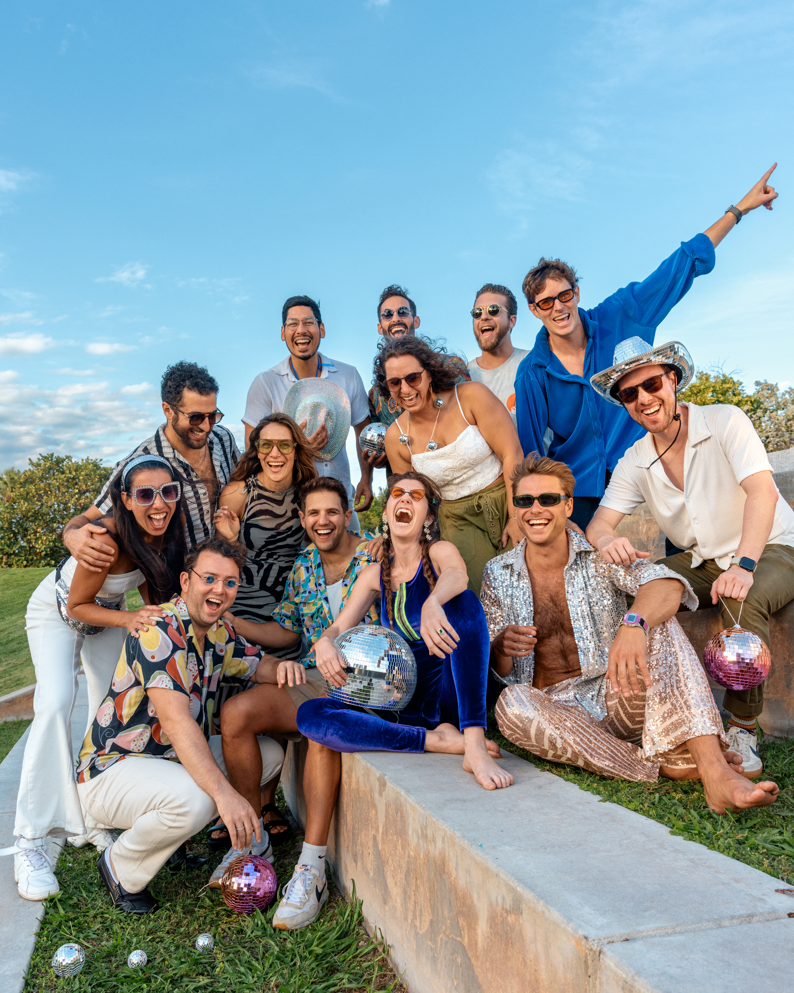 The Boogie Committee — the friends behind Disco Domingo